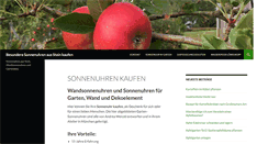 Desktop Screenshot of garten-sonnenuhr.org