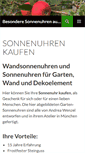 Mobile Screenshot of garten-sonnenuhr.org